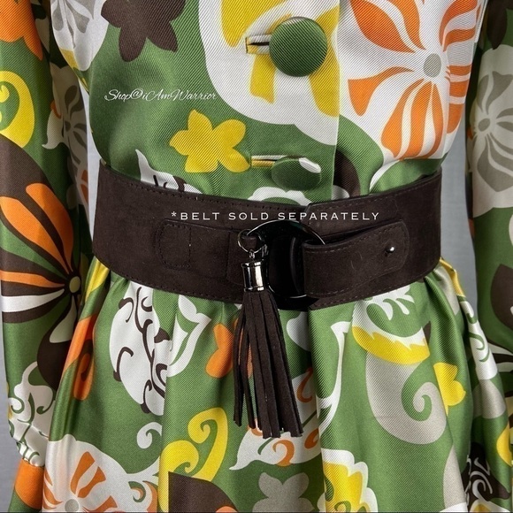 J. Crew Collection rare silk twill Bahia floral ruffle dress *shop@iamwarrior - Picture 10 of 17